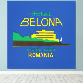 Hotel Belona - XL Leinwanddruck (Insitu (Holzboden))