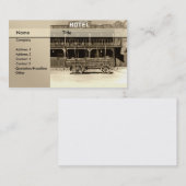 Hotel \ Bett - und - Frühstück \ Herberge Visitenkarte (Vorne/Hinten)