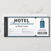 Hotel Bleibe Reservierung Aquamariner Gutschein (Vorderseite)