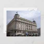 Hotel Bristol Postkarte (Vorne/Hinten)
