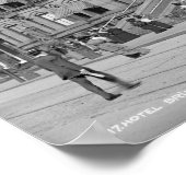 Hotel Brunswick Poster (Ecke)