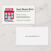 Hotel Buch Guide Logo Terminkarte (Vorne/Hinten)