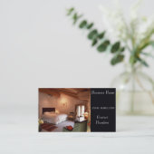 Hotel Business Card Visitenkarte (Stehend Vorderseite)
