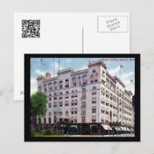 Hotel Cadillac, Detroit 1909 Vintag Postkarte (Vorne/Hinten)