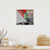 Hotel Cafe Poster (Küche)