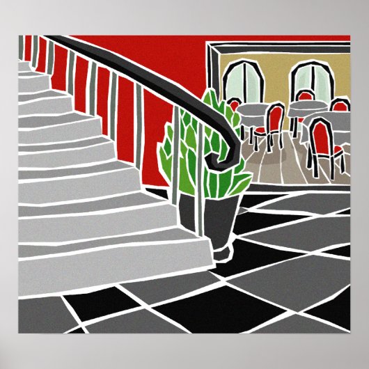 Hotel Cafe Poster (Vorne)