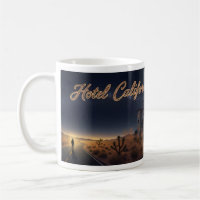 Hotel California Desert Night Mystery Tasse