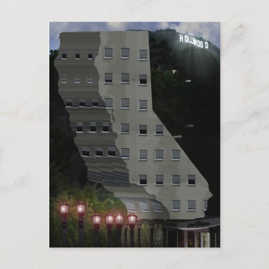 Hotel California Postkarte (Vorderseite)