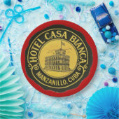 Hotel Casa Blanca Pappteller (Party)