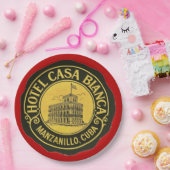 Hotel Casa Blanca Pappteller (Party)