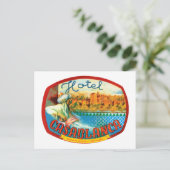 Hotel Casablanca Postkarte (Stehend Vorderseite)