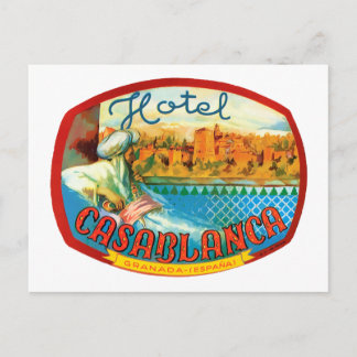 Hotel Casablanca Postkarte
