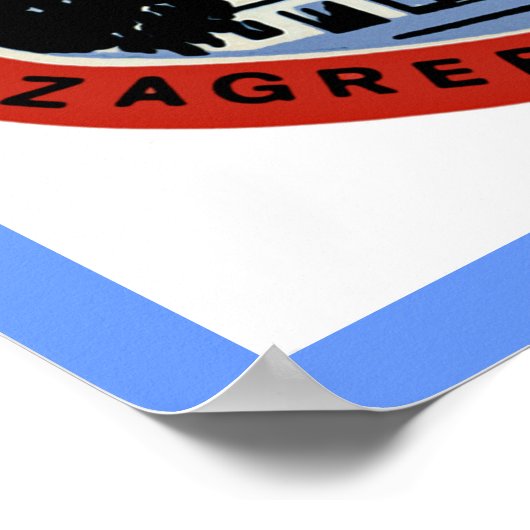 Hotel Central Zagreb Poster (Ecke)