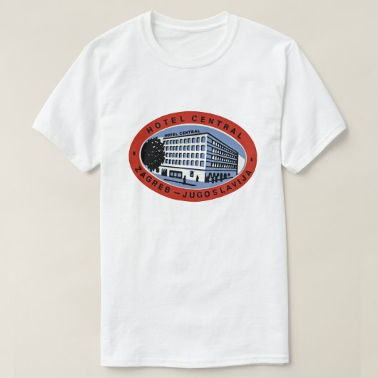 Hotel Central Zagreb T-Shirt (Design vorne)