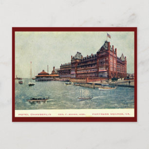 Hotel Chamberlain, Festung Monroe, Virginia Postkarte