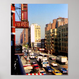 Hotel Chelsea, 8 x 10, New York City, Print Poster