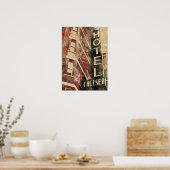 Hotel Chelsea Hotel Poster (Küche)