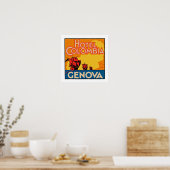 Hotel Colombia Genova Poster (Küche)