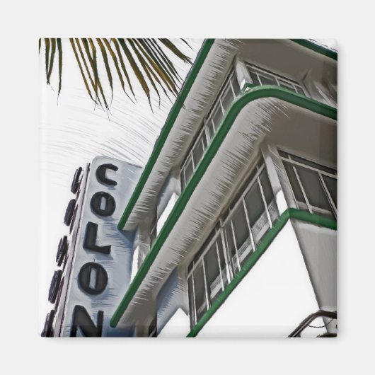 Hotel Colony, Miami Magnet (Vorne)