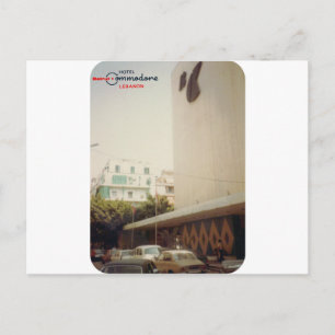 Hotel Commodore Beirut Postkarte