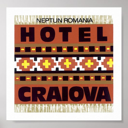 Hotel Craiova: Neptun, Rumänien Poster (Vorne)