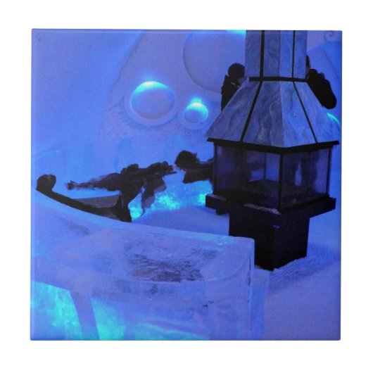 Hotel de Eeis, Quebec, Kanada Fliese (Vorderseite)