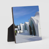 Hotel de Eeis, Quebec, Kanada Fotoplatte (Vorderseite)
