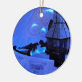 Hotel de Eeis, Quebec, Kanada Keramik Ornament (Links)