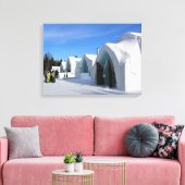 Hotel de Eeis, Quebec, Kanada Leinwanddruck (Insitu (Wohnzimmer))