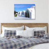 Hotel de Eeis, Quebec, Kanada Leinwanddruck (Insitu (Schlafzimmer))