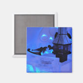 Hotel de Eeis, Quebec, Kanada Magnet (Vorderseite/Rückseite)
