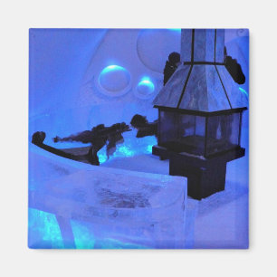 Hotel de Eeis, Quebec, Kanada Magnet