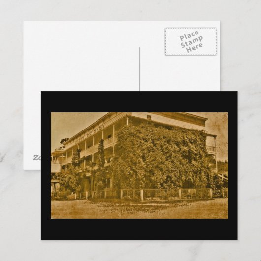 Hotel de Haro Postkarte (Vorne/Hinten)