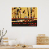 Hotel de Paris (Le Caire) Poster (Küche)