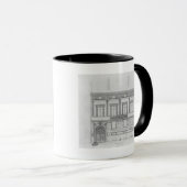 Hotel de Pourtales, Fassade, 1850 Tasse (VorderseiteRechts)