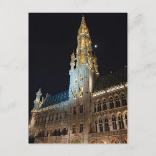 Hotel de ville Bruxelles Postkarte