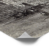 Hotel de Ville, Paris, 1847 Poster (Ecke)