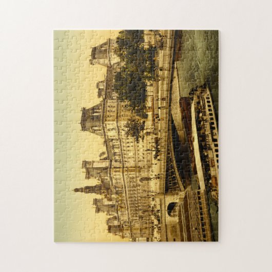 Hotel de ville Paris Frankreich Puzzle (Vertikal)