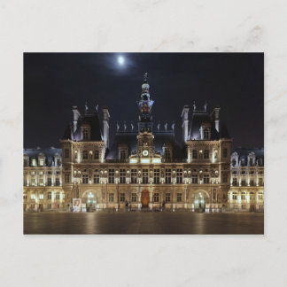 Hotel de Ville Paris Postkarte