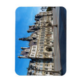 Hotel de Ville. Rathaus von Paris - Frankreich Magnet (Vertikal)