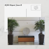 Hotel Decor - DFW Airport Postkarte (Vorne/Hinten)