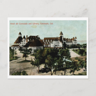 Hotel del Coronado, Coronado, CA Vintag Postkarte