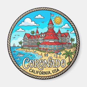 Hotel del Coronado, Coronado, San Diego County Magnet