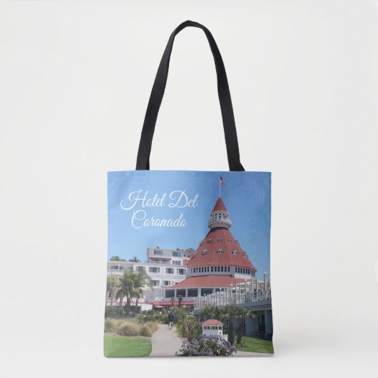 Hotel Del Coronado ganz vorbei - drucken Sie Tasche (Vorderseite)