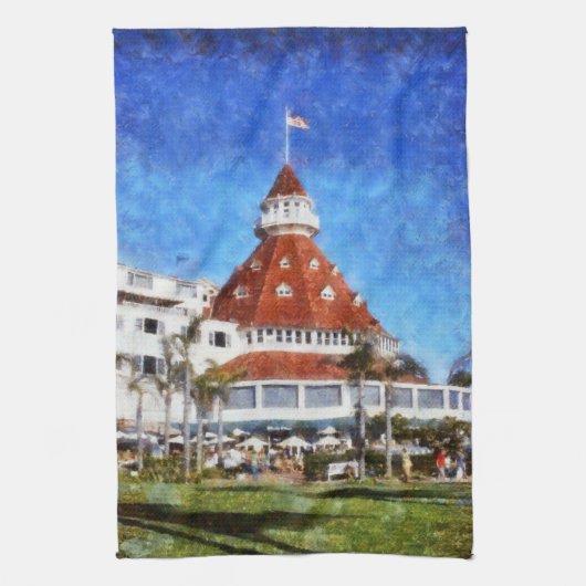 Hotel Del Coronado Handtuch (Vertikal)