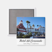 Hotel del Coronado Magnet (Vorderseite/Rückseite)