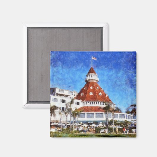 Hotel Del Coronado Magnet (Vorderseite/Rückseite)