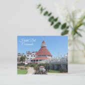 Hotel Del Coronado Postcard Postkarte (Stehend Vorderseite)