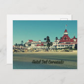 Hotel Del Coronado Postcard Postkarte (Vorne/Hinten)