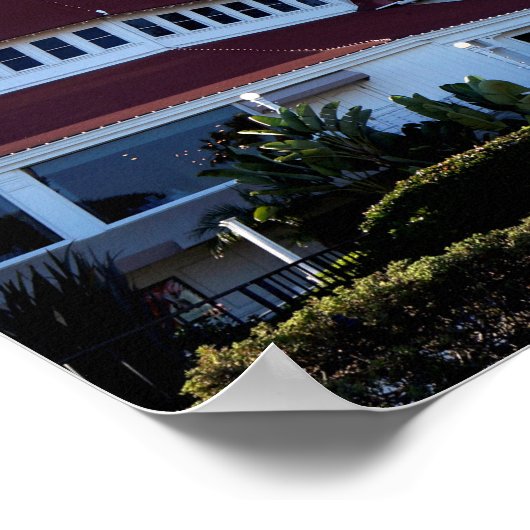 Hotel del Coronado Poster (Ecke)